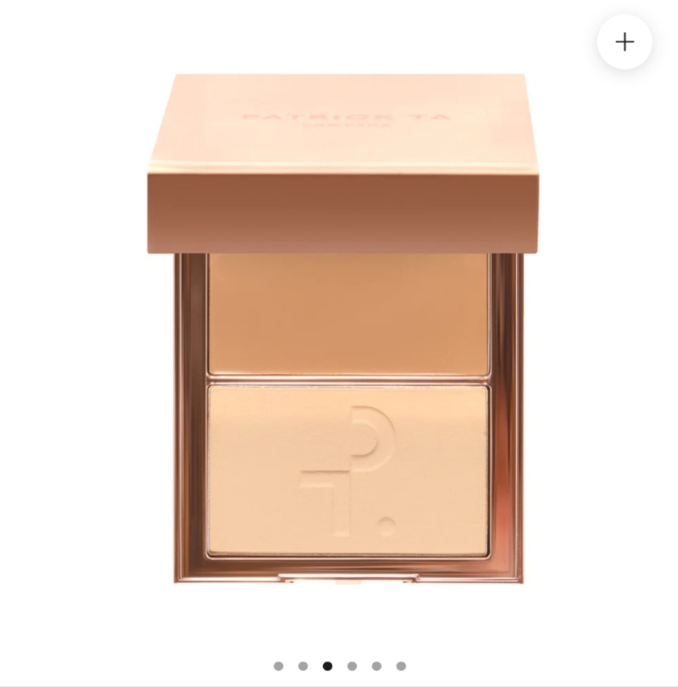 Patrick Ta Major Skin Creme Foundation & Finishing Powder Duo In Light 1 NIB NEW - Picture 4 of 11